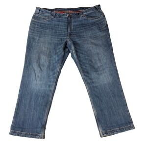 Duluth Trading Co Ballroom DoubleFlex Jeans Mens 44x30 Flannel Lined Workwear